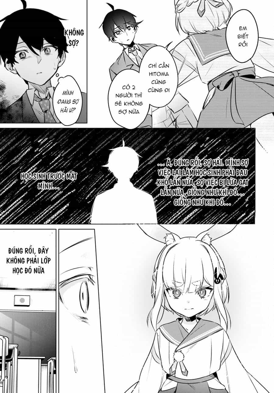 Jingai Kyoushitsu No Ningen-Girai Kyoushi: Hitoma-Sensei, Watashi-Tachi Ni Ningen O Oshiete Kuremasen Ka? - Chương 6 - ảnh 21