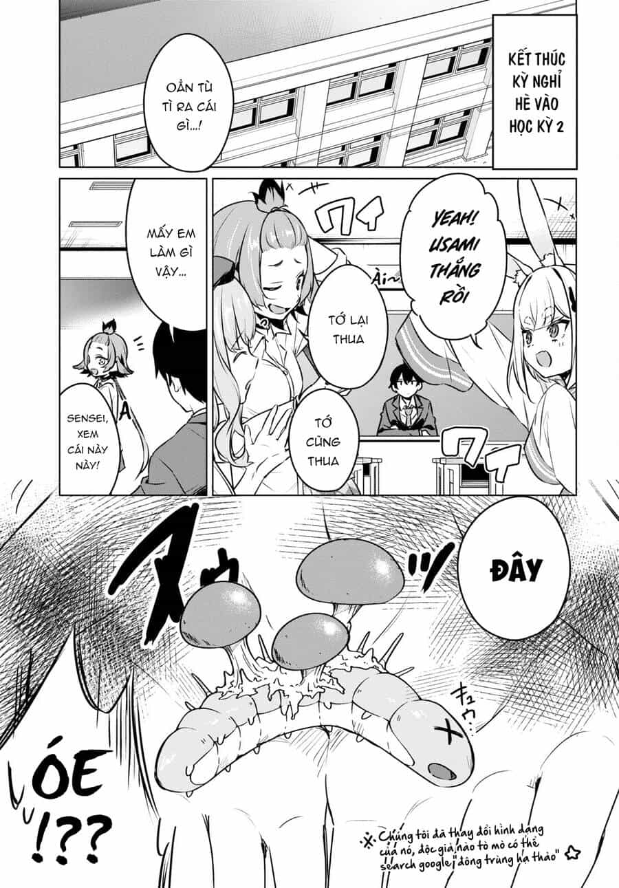 Jingai Kyoushitsu No Ningen-Girai Kyoushi: Hitoma-Sensei, Watashi-Tachi Ni Ningen O Oshiete Kuremasen Ka? - Chương 6 - ảnh 3