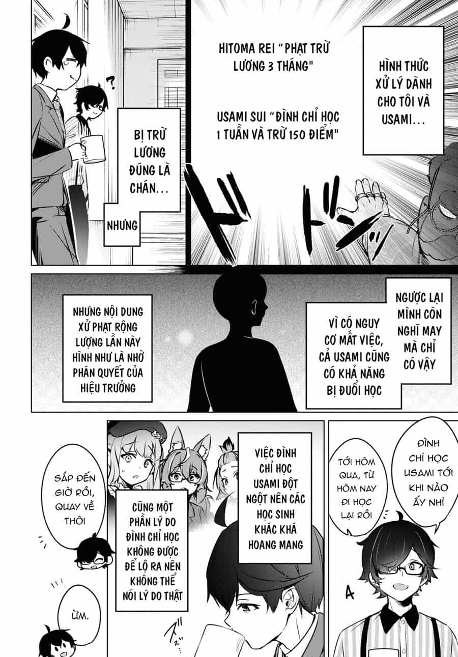 Jingai Kyoushitsu No Ningen-Girai Kyoushi: Hitoma-Sensei, Watashi-Tachi Ni Ningen O Oshiete Kuremasen Ka? - Chương 8 - ảnh 23