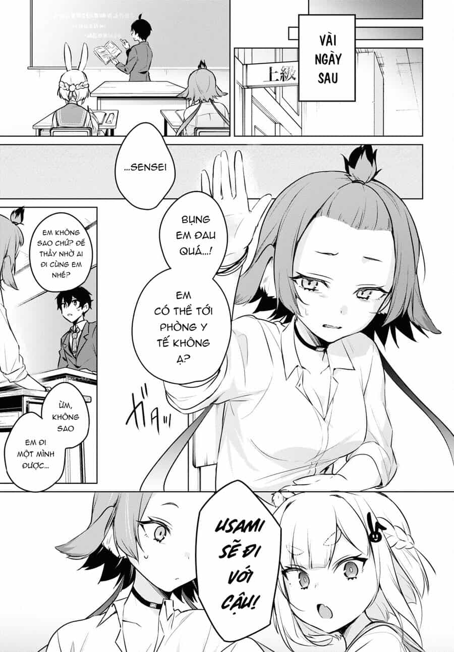 Jingai Kyoushitsu No Ningen-Girai Kyoushi: Hitoma-Sensei, Watashi-Tachi Ni Ningen O Oshiete Kuremasen Ka? - Chương 9 - ảnh 8