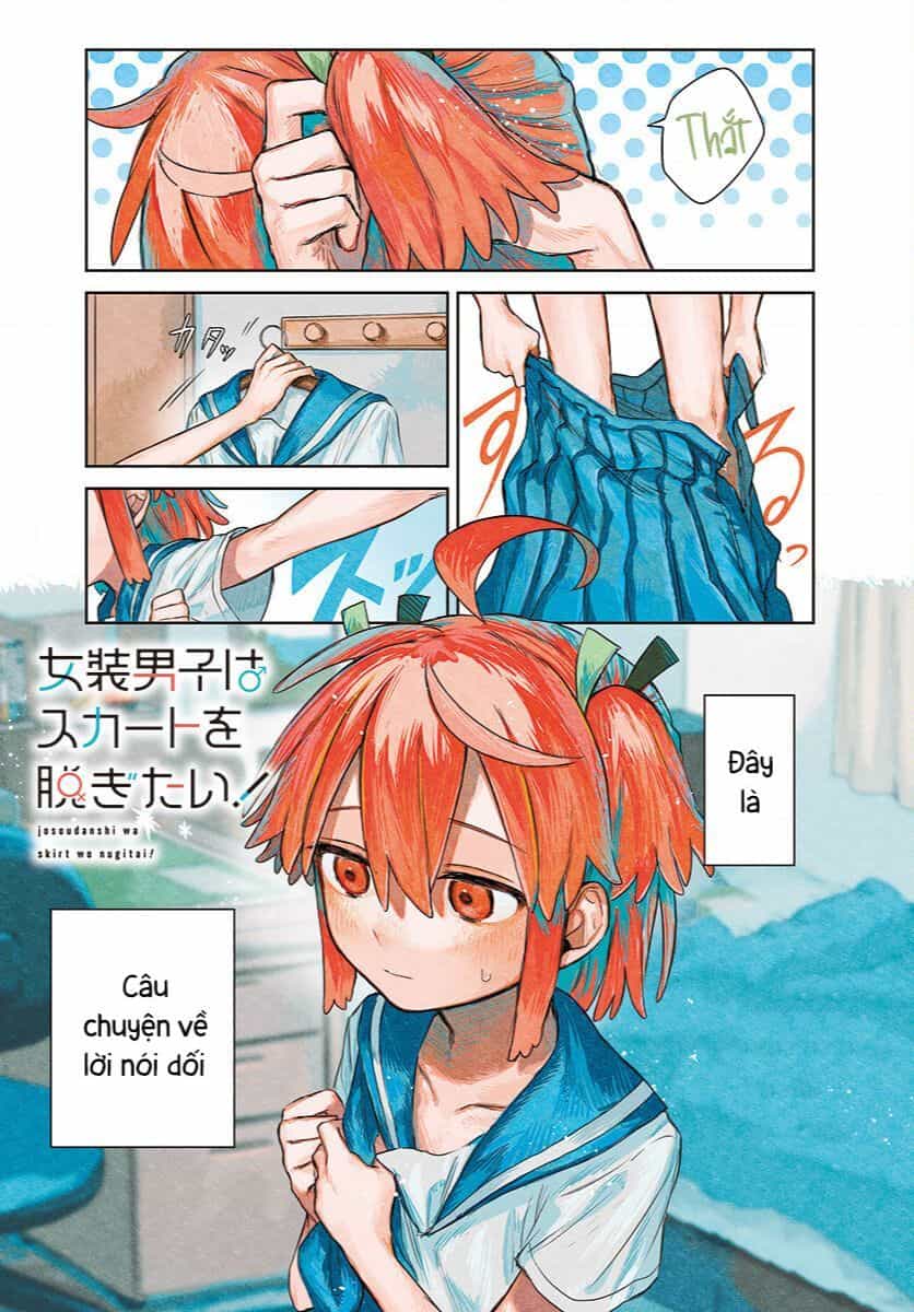 Josou Danshi Wa Skirt O Nugitai - Chuong 1 - ảnh 1