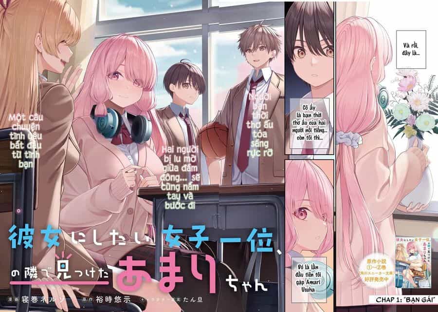 Kanojo Ni Shitai Joshi Ichii, No Tonari De Mitsuketa Amari-Chan - Chương 1 - ảnh 5