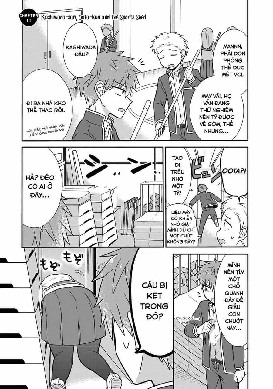 Kao Ni Denai Kashiwada-San To Kao Ni Deru Oota-Kun - Chương 11 - ảnh 1