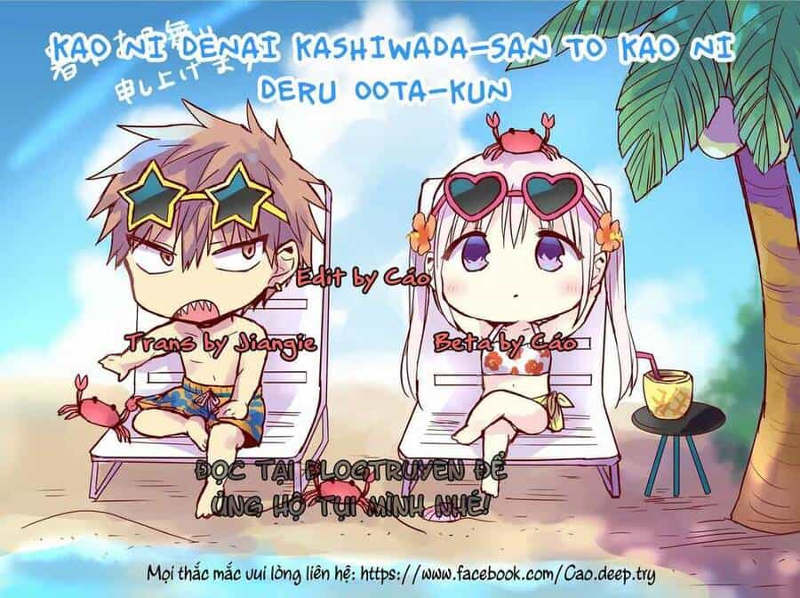 Kao Ni Denai Kashiwada-San To Kao Ni Deru Oota-Kun - Chương 13 - ảnh 10