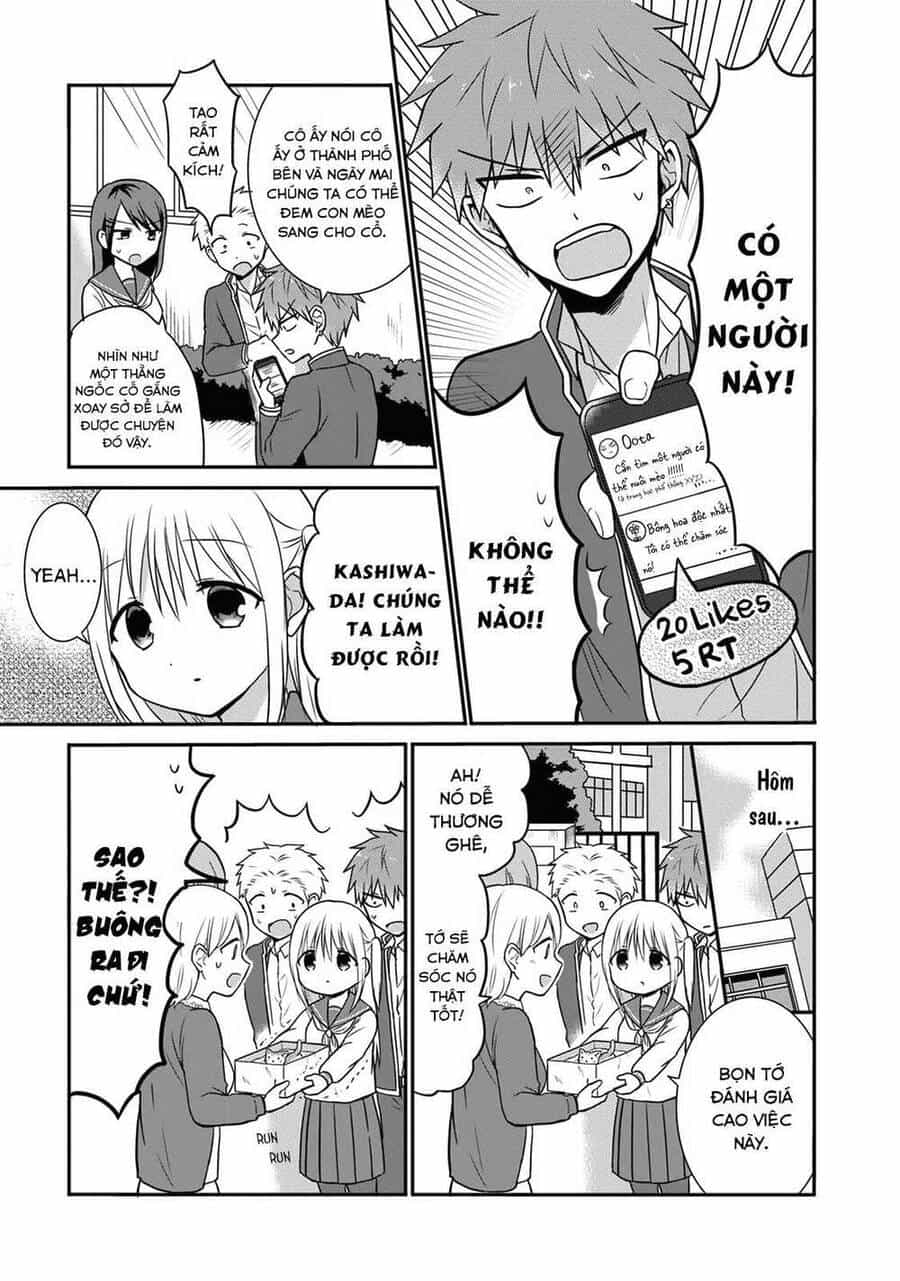 Kao Ni Denai Kashiwada-San To Kao Ni Deru Oota-Kun - Chương 13 - ảnh 7