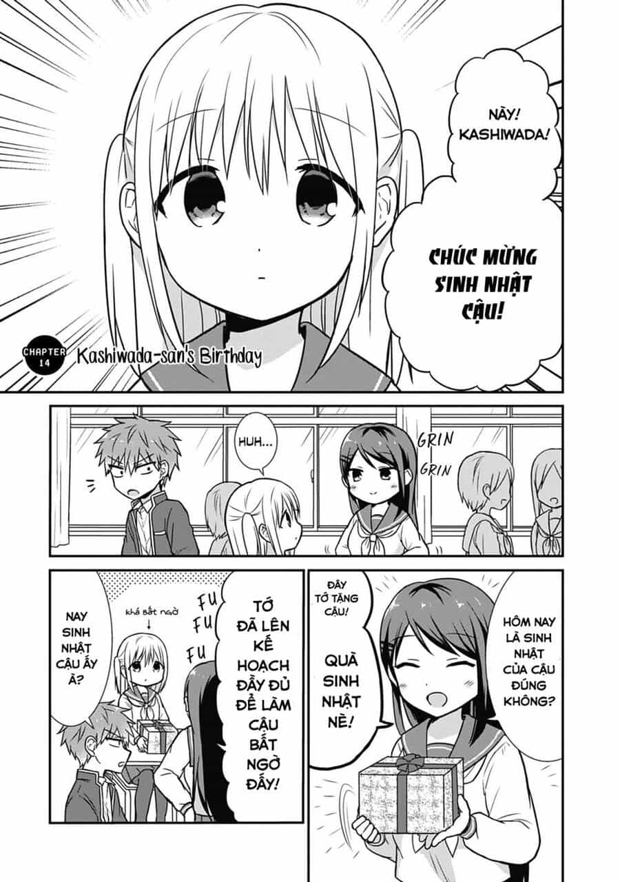 Kao Ni Denai Kashiwada-San To Kao Ni Deru Oota-Kun - Chương 14 - ảnh 6