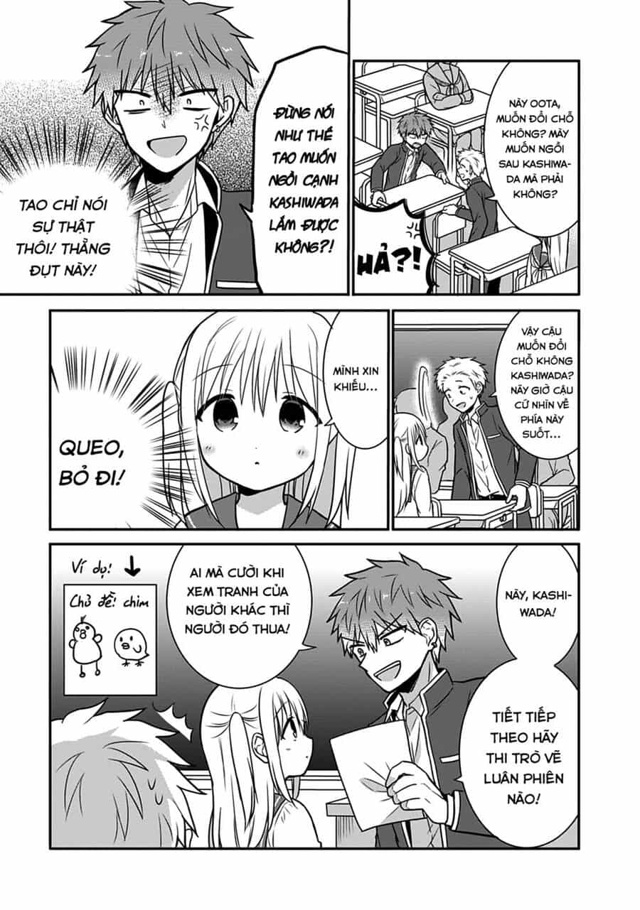 Kao Ni Denai Kashiwada-San To Kao Ni Deru Oota-Kun - Chương 18 - ảnh 5