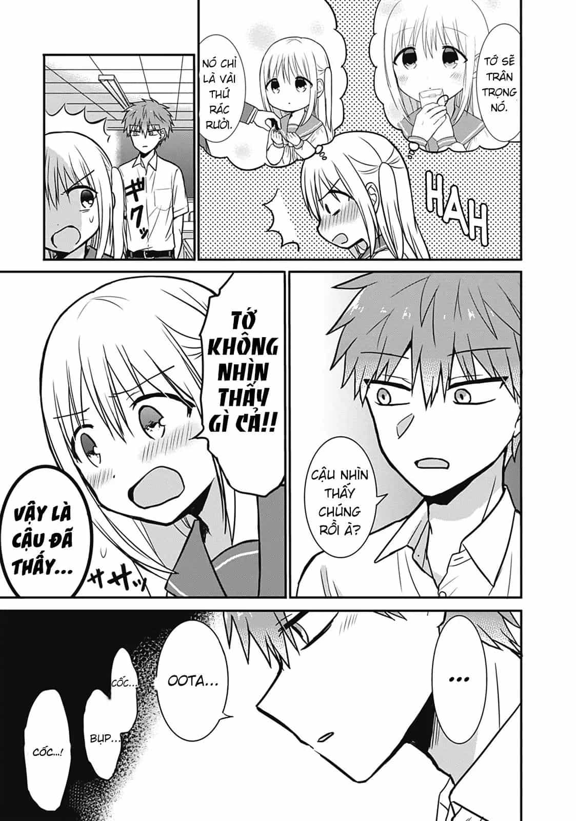 Kao Ni Denai Kashiwada-San To Kao Ni Deru Oota-Kun - Chương 25.1 - ảnh 11