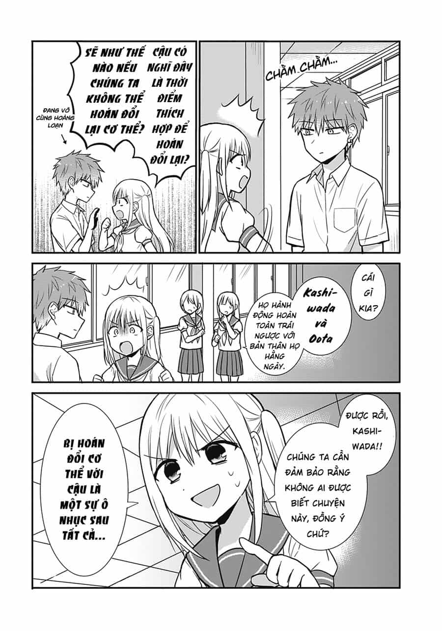 Kao Ni Denai Kashiwada-San To Kao Ni Deru Oota-Kun - Chương 25.5 - ảnh 5