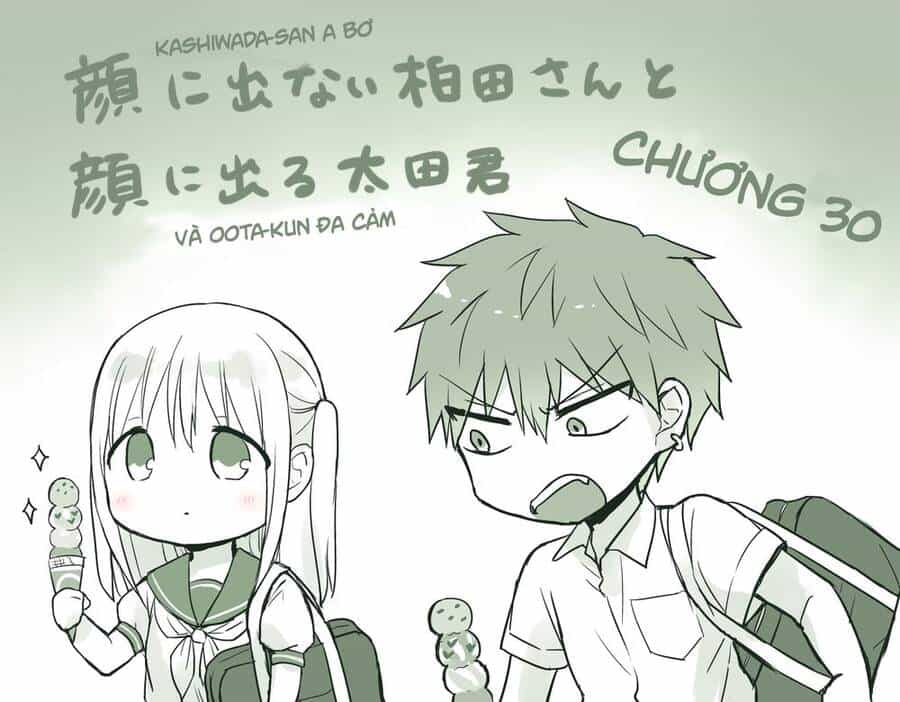Kao Ni Denai Kashiwada-San To Kao Ni Deru Oota-Kun - Chương 30 - ảnh 4