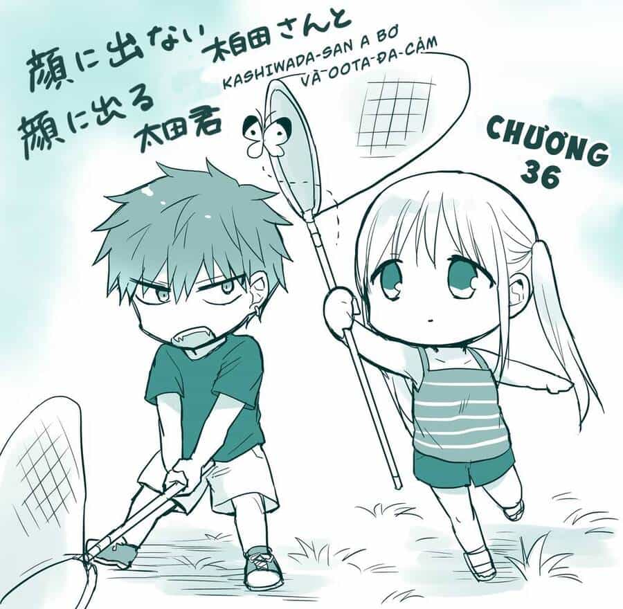 Kao Ni Denai Kashiwada-San To Kao Ni Deru Oota-Kun - Chương 36 - ảnh 3