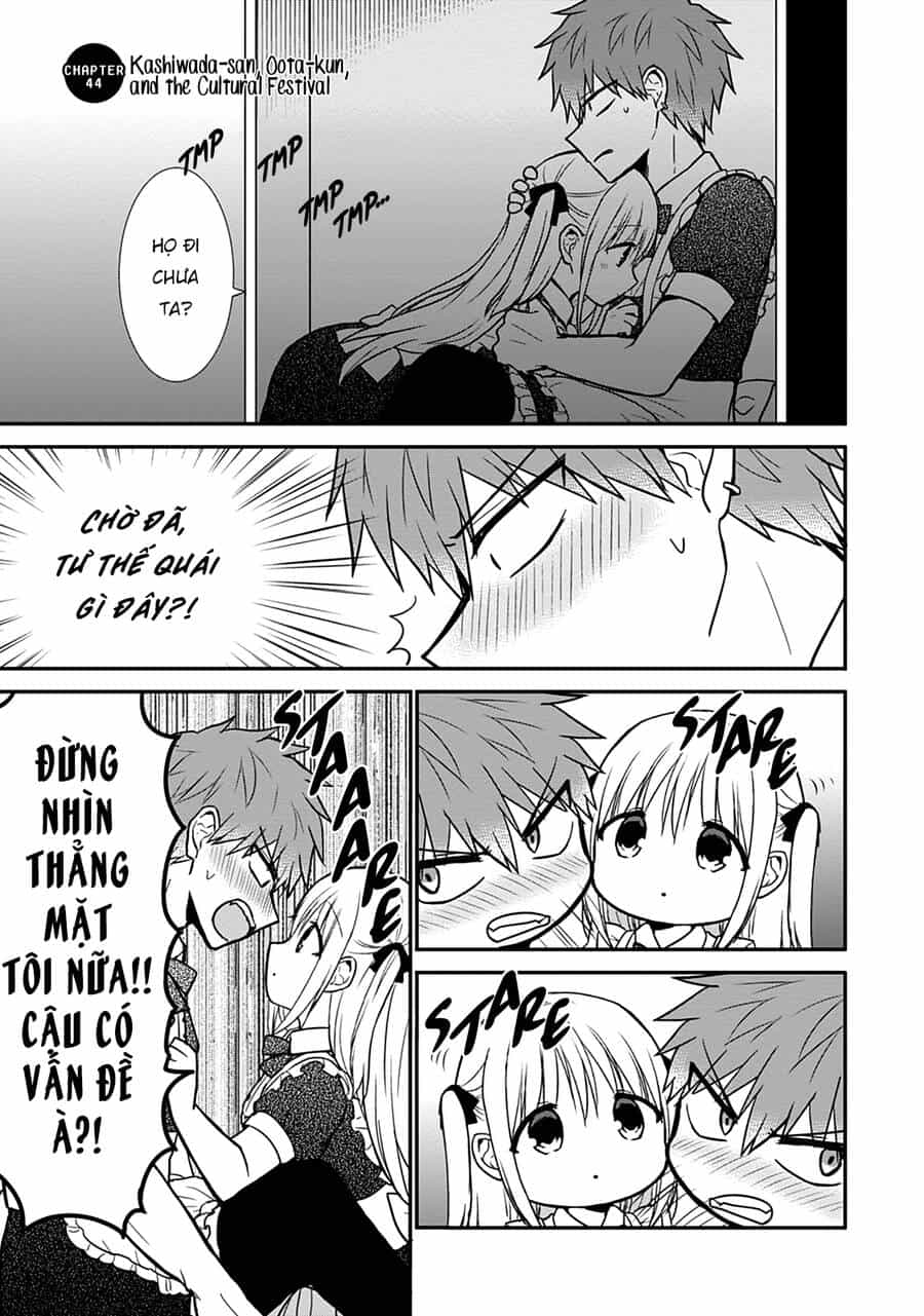 Kao Ni Denai Kashiwada-San To Kao Ni Deru Oota-Kun - Chương 44 - ảnh 4