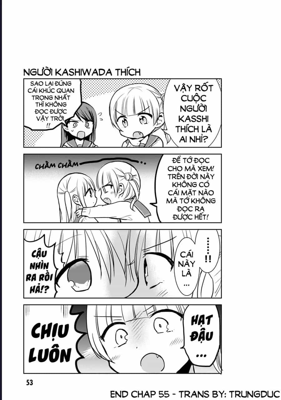 Kao Ni Denai Kashiwada-San To Kao Ni Deru Oota-Kun - Chương 55 - ảnh 11