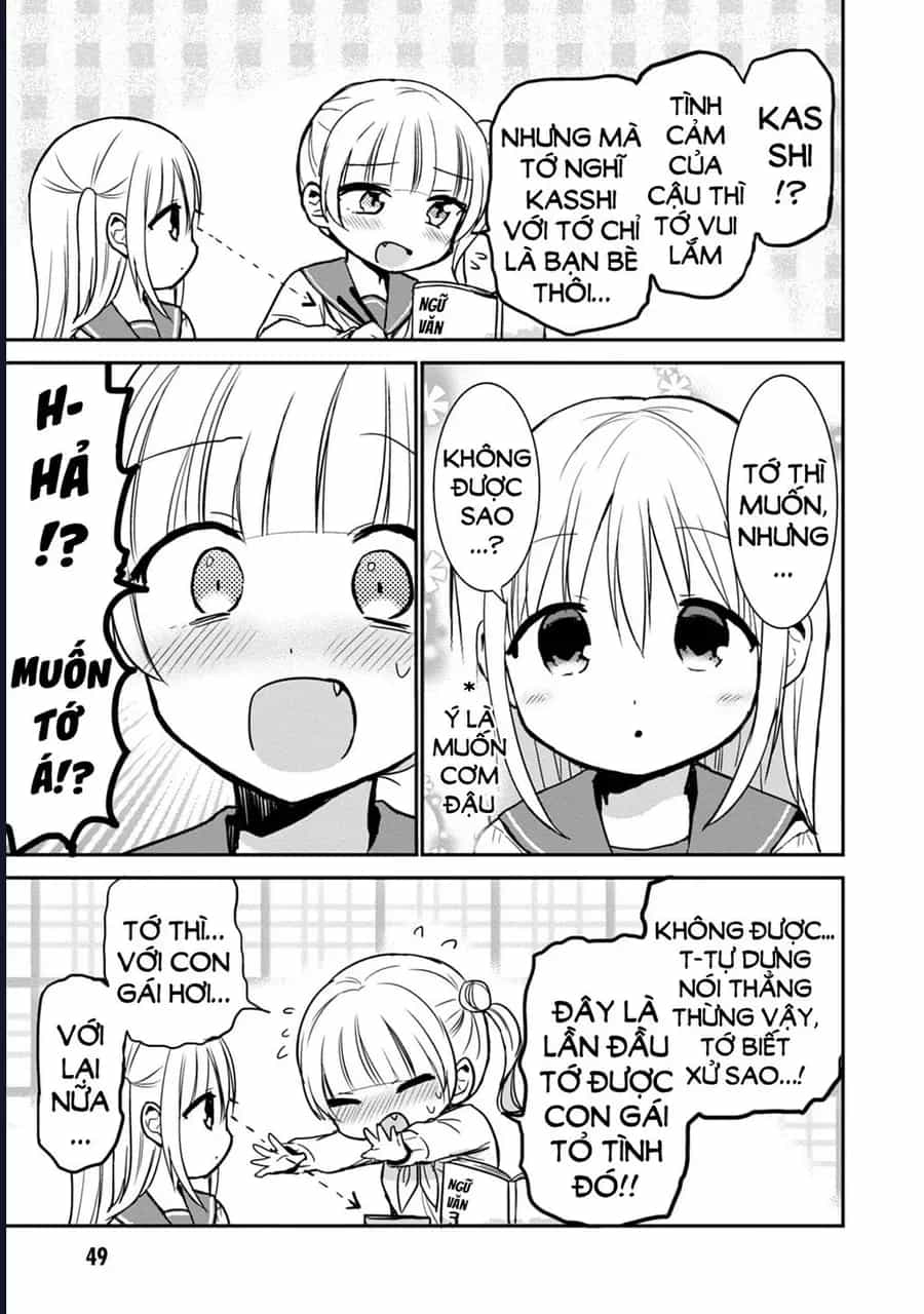 Kao Ni Denai Kashiwada-San To Kao Ni Deru Oota-Kun - Chương 55 - ảnh 7