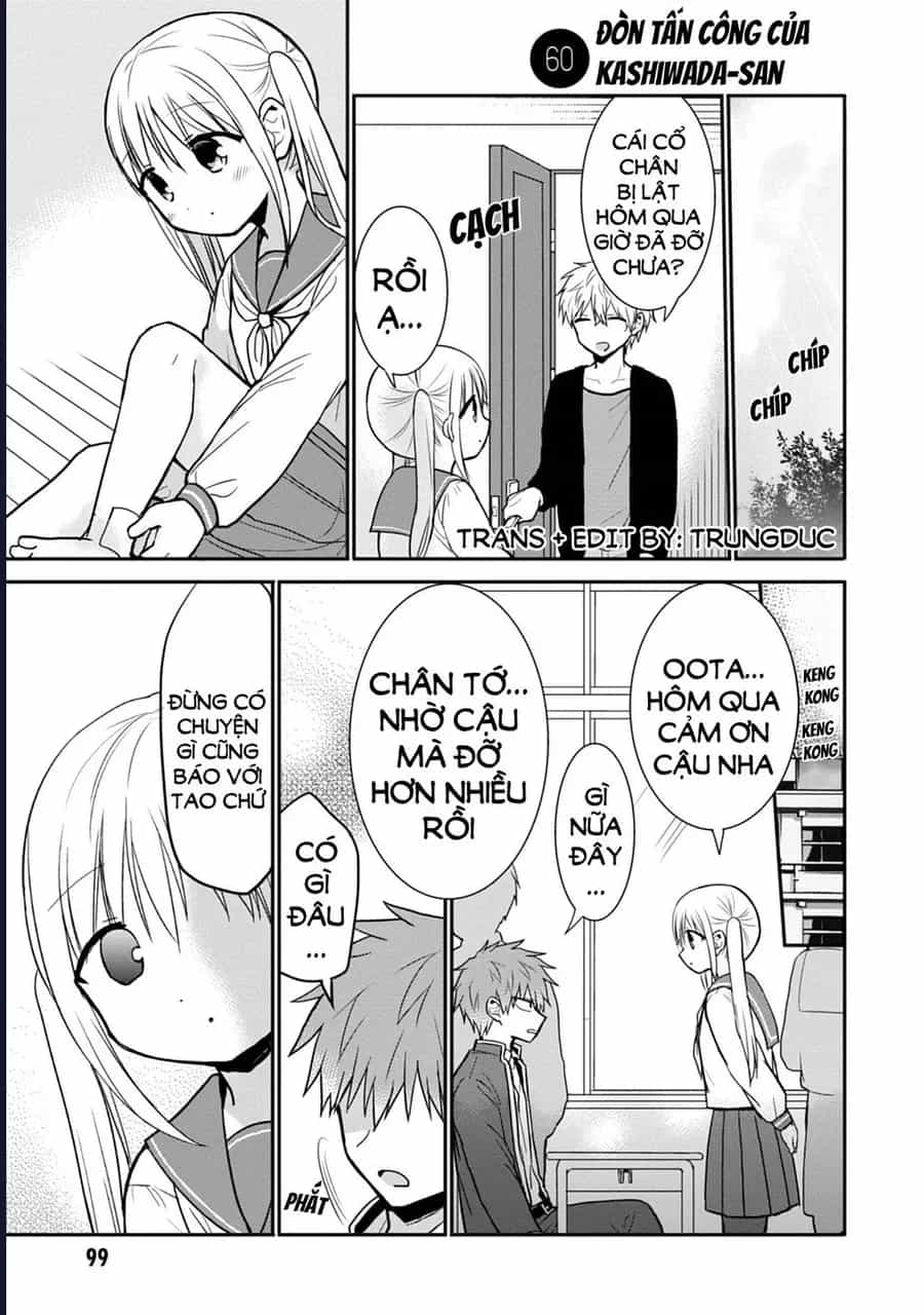 Kao Ni Denai Kashiwada-San To Kao Ni Deru Oota-Kun - Chương 60 - ảnh 4
