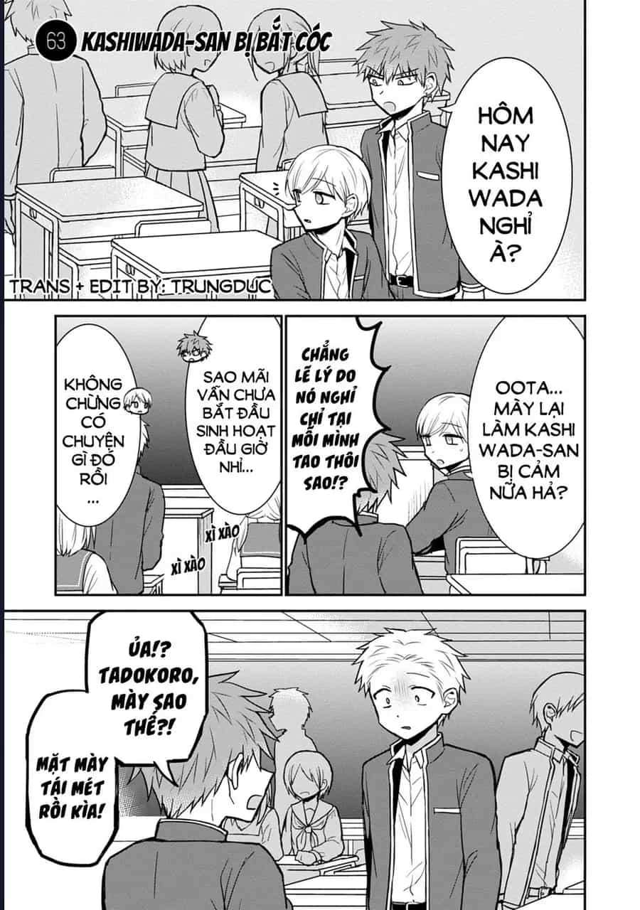 Kao Ni Denai Kashiwada-San To Kao Ni Deru Oota-Kun - Chương 63 - ảnh 3