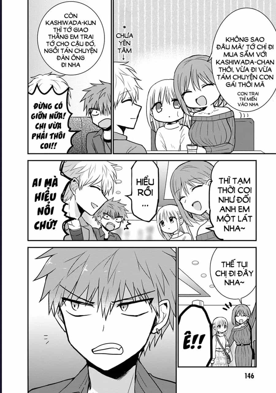 Kao Ni Denai Kashiwada-San To Kao Ni Deru Oota-Kun - Chương 63.5 - ảnh 5