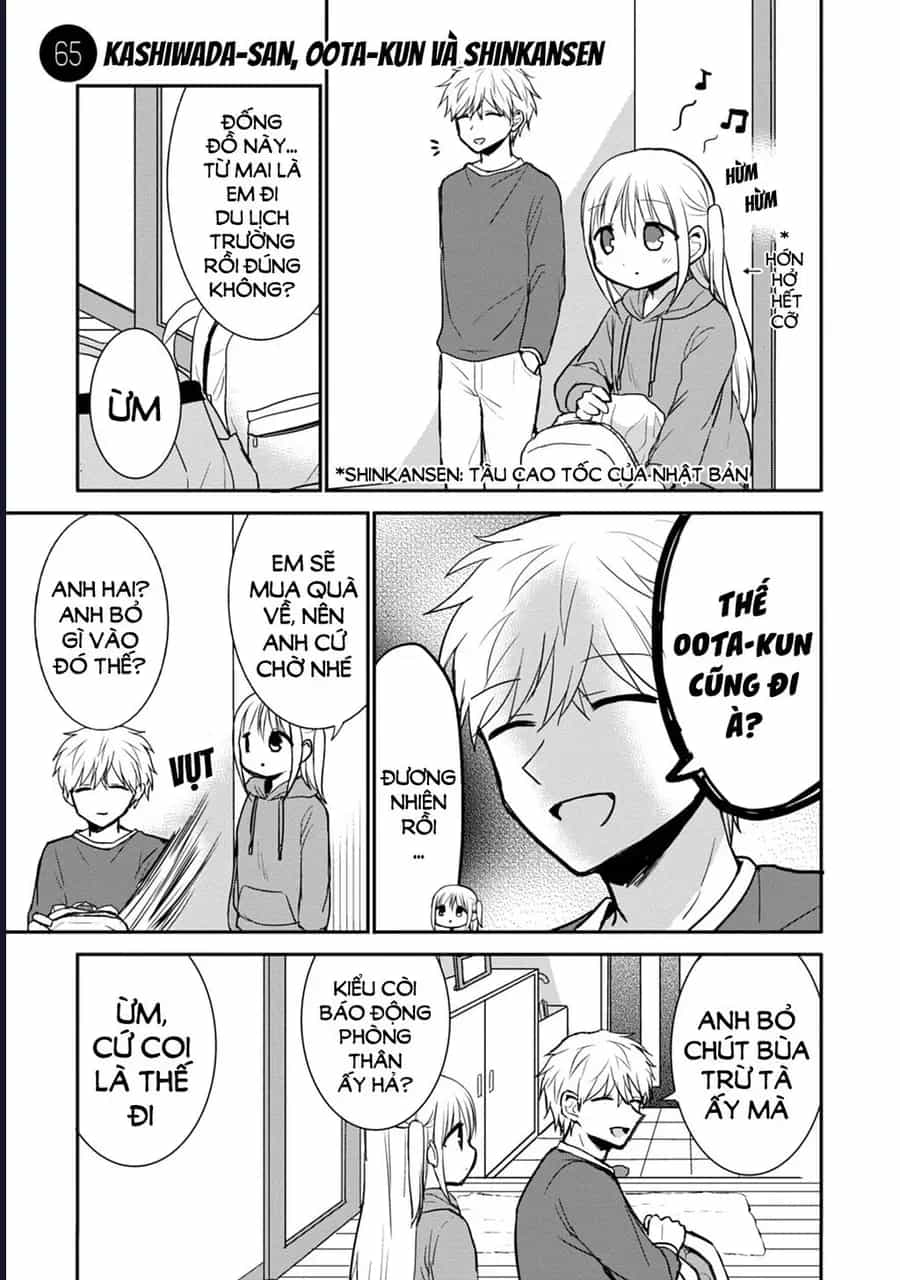 Kao Ni Denai Kashiwada-San To Kao Ni Deru Oota-Kun - Chương 65 - ảnh 3