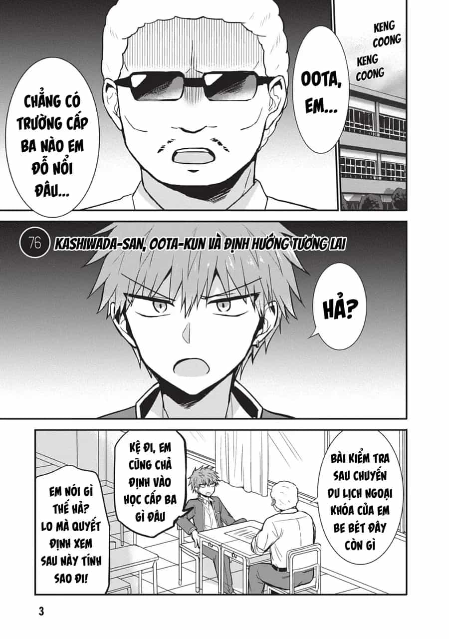 Kao Ni Denai Kashiwada-San To Kao Ni Deru Oota-Kun - Chương 76 - ảnh 4