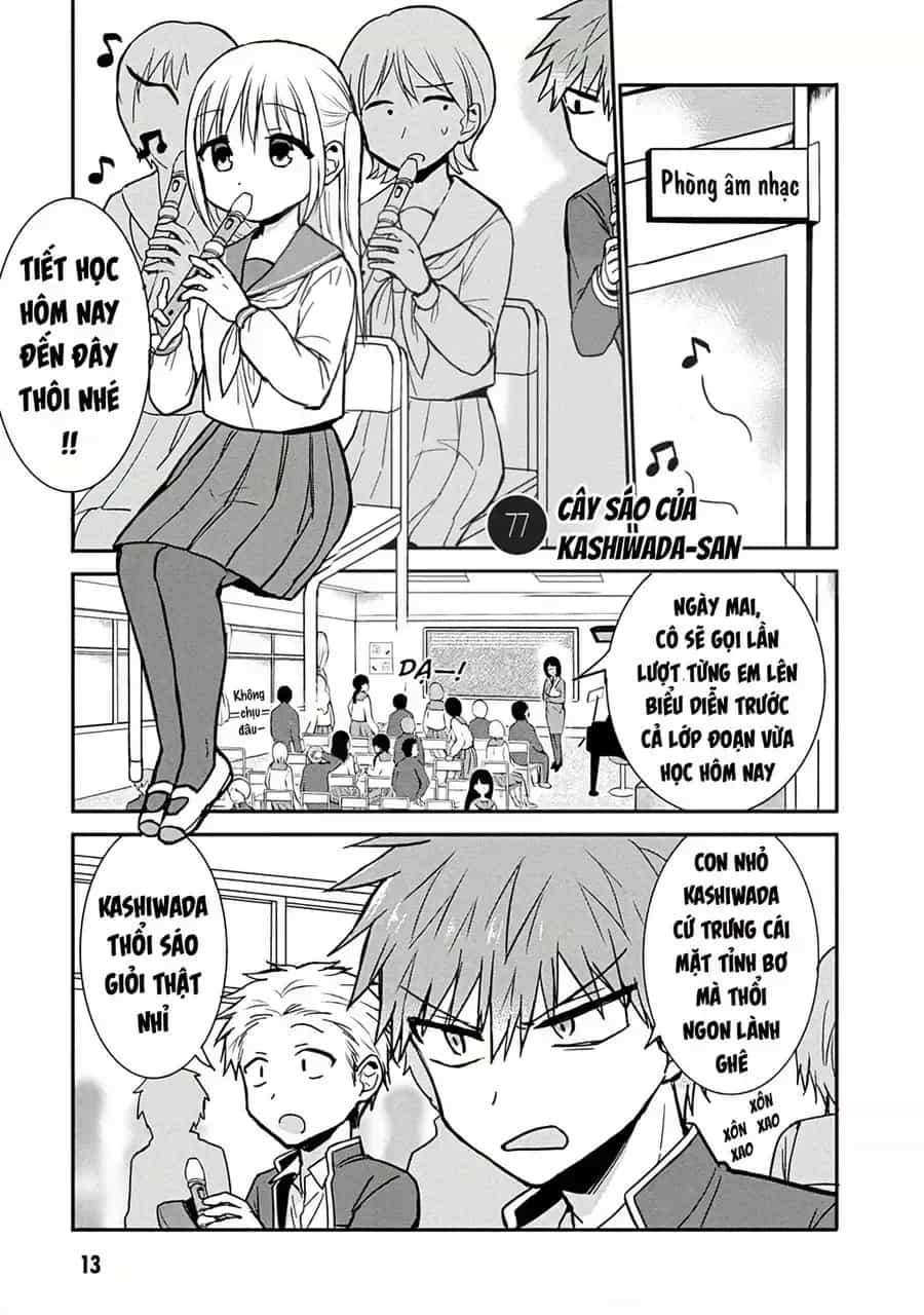 Kao Ni Denai Kashiwada-San To Kao Ni Deru Oota-Kun - Chương 77 - ảnh 3