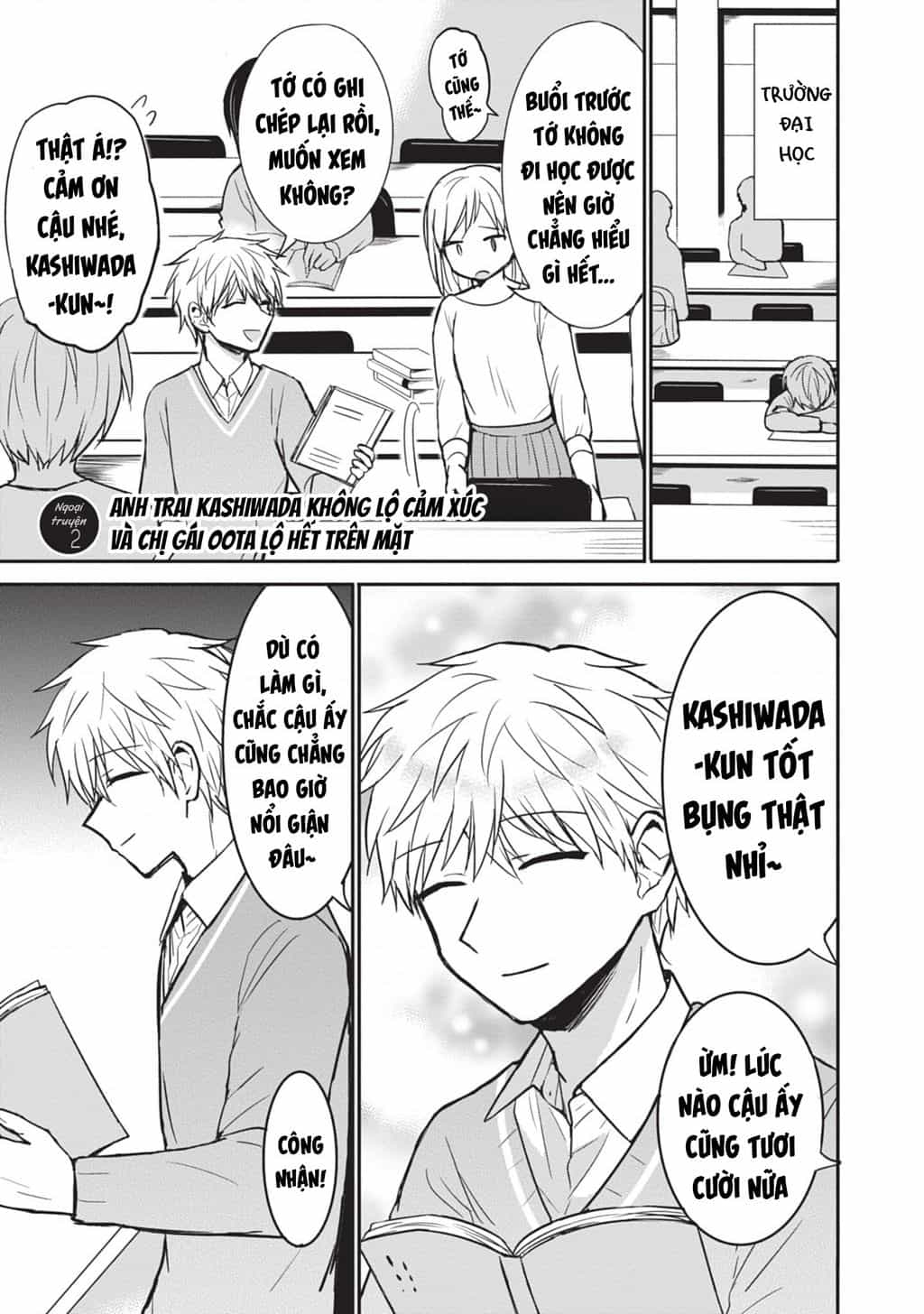 Kao Ni Denai Kashiwada-San To Kao Ni Deru Oota-Kun - Chương 79 - ảnh 10