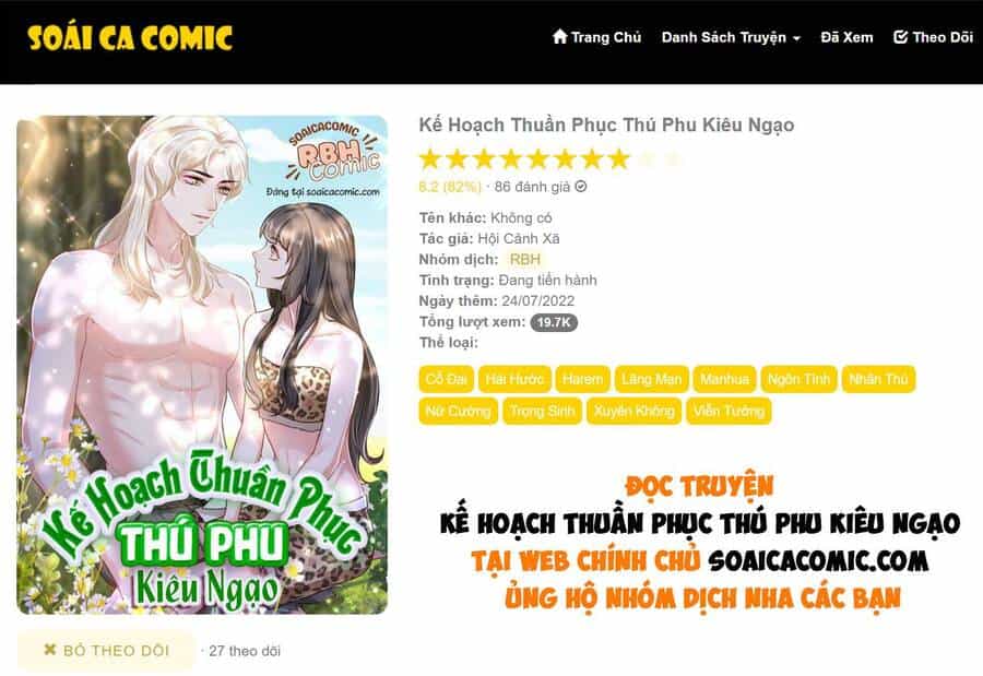 Kế Hoạch Thuần Phục Thú Phu Kiêu Ngạo - Chương 22 - ảnh 31