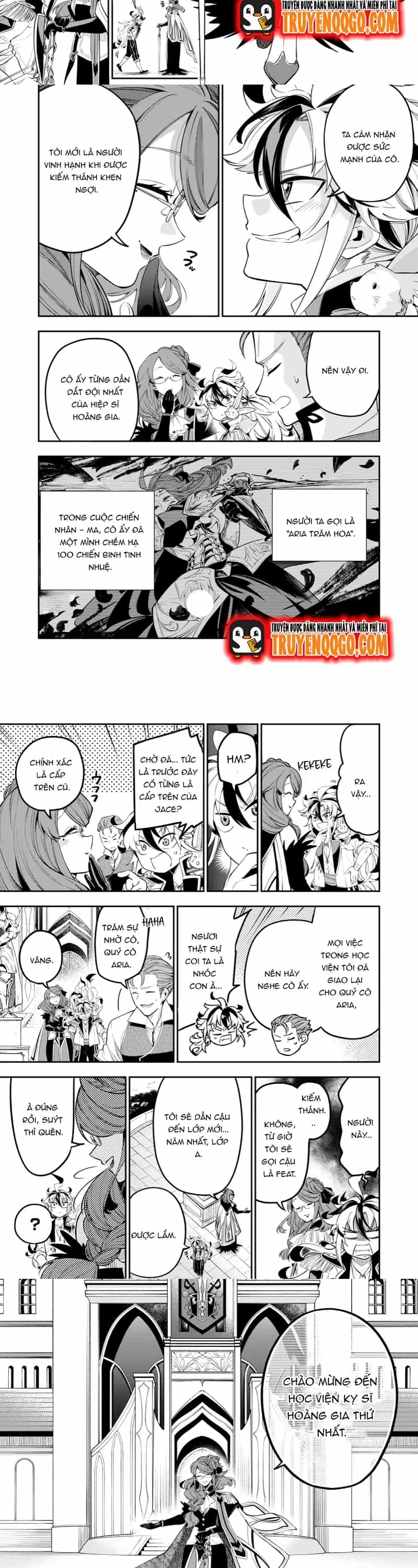 Ken O Motanai Ken Sei, Kizoku Ni Shihai Sa Reta Kishi Gakuen De Muso Suru - Chương 2 - ảnh 3