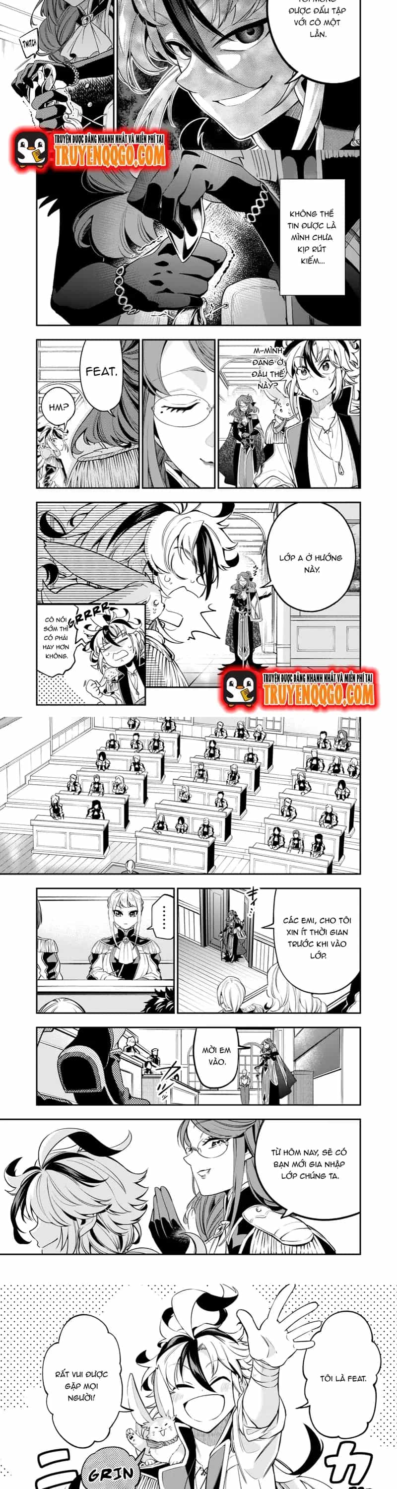 Ken O Motanai Ken Sei, Kizoku Ni Shihai Sa Reta Kishi Gakuen De Muso Suru - Chương 2 - ảnh 6