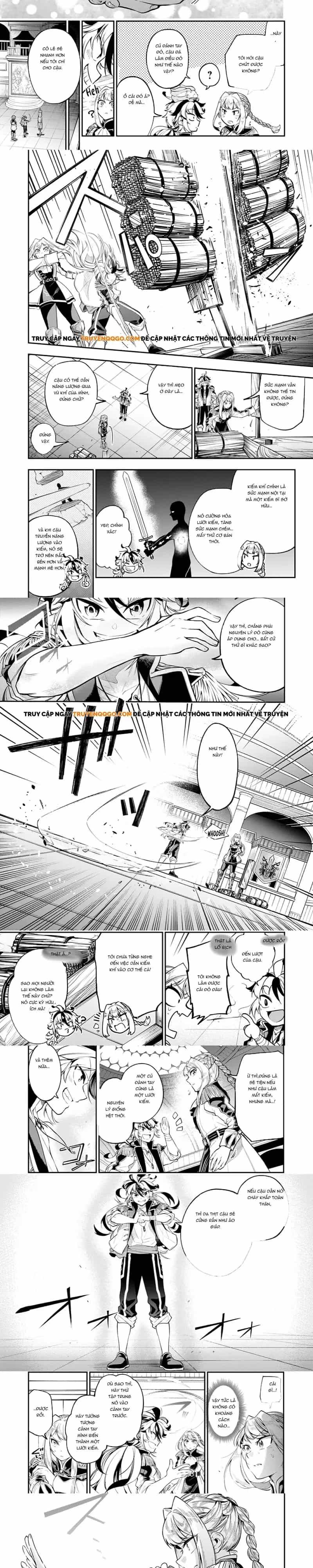 Ken O Motanai Ken Sei, Kizoku Ni Shihai Sa Reta Kishi Gakuen De Muso Suru - Chương 4 - ảnh 3
