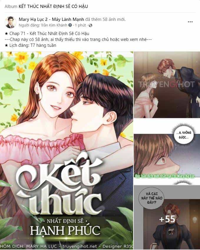Kết Thúc Nhất Định Sẽ Có Hậu - Chương 70.1 - ảnh 1