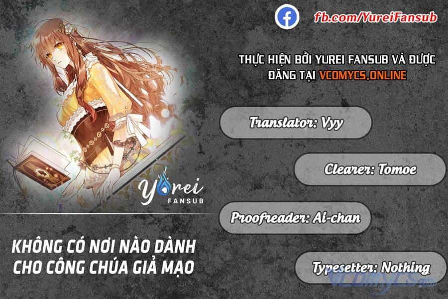 Không Có Nơi Nào Dành Cho Công Chúa Giả Mạo - Chương 5 - ảnh 1
