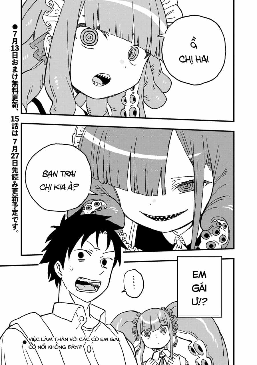 Không Thể Thoát Khỏi Mizudako-Chan! - Chương 14 - ảnh 24