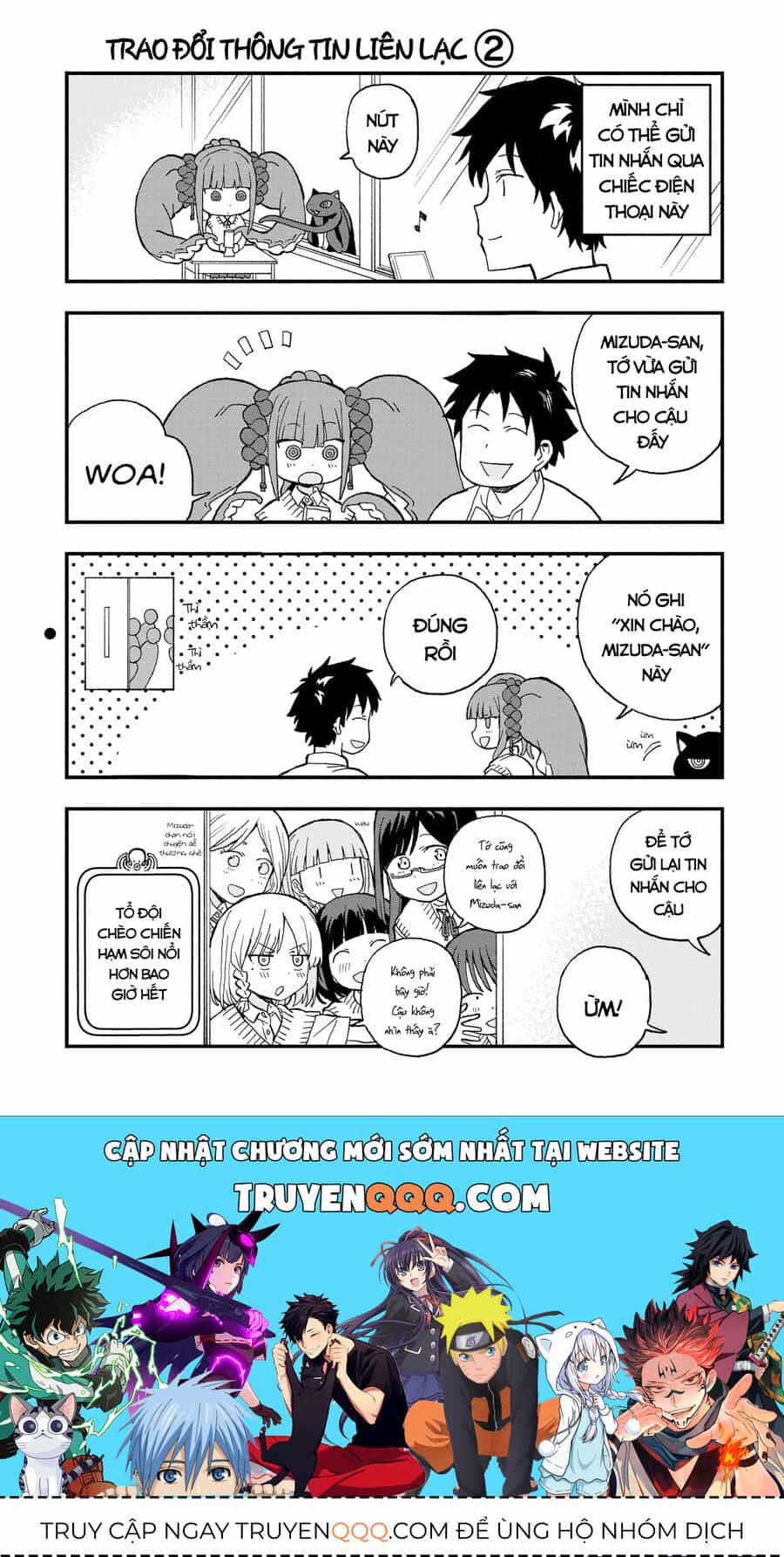 Không Thể Thoát Khỏi Mizudako-Chan! - Chương 17 - ảnh 34