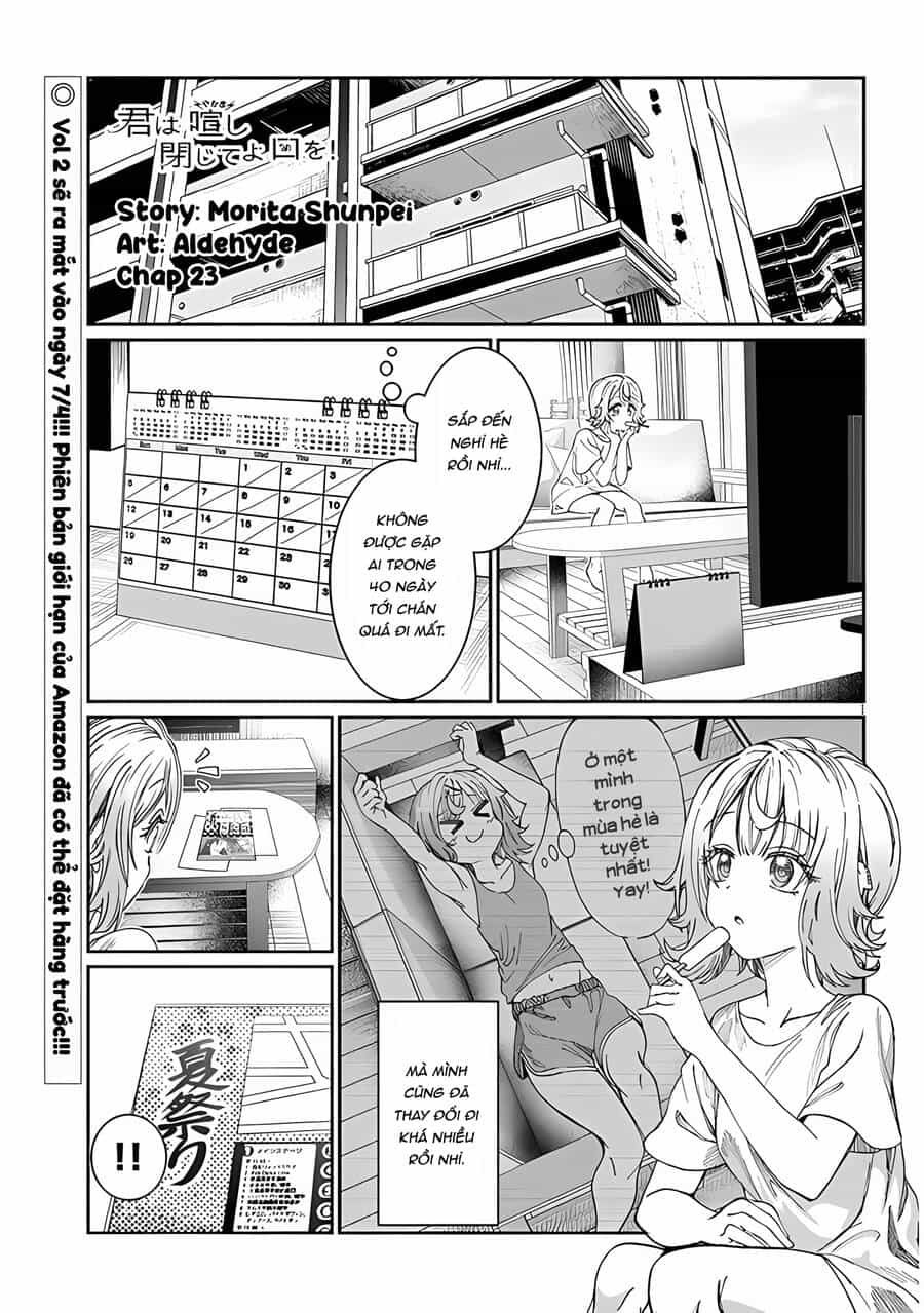 Kimi Wa Yakamashi Tojite Yo Kuchi Wo! - Chương 23 - ảnh 2