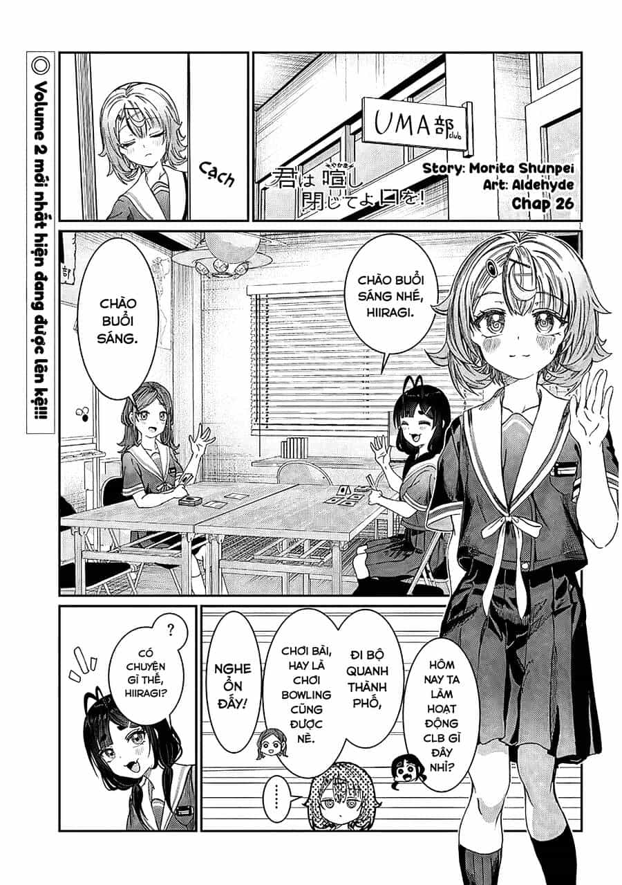 Kimi Wa Yakamashi Tojite Yo Kuchi Wo! - Chương 26 - ảnh 2