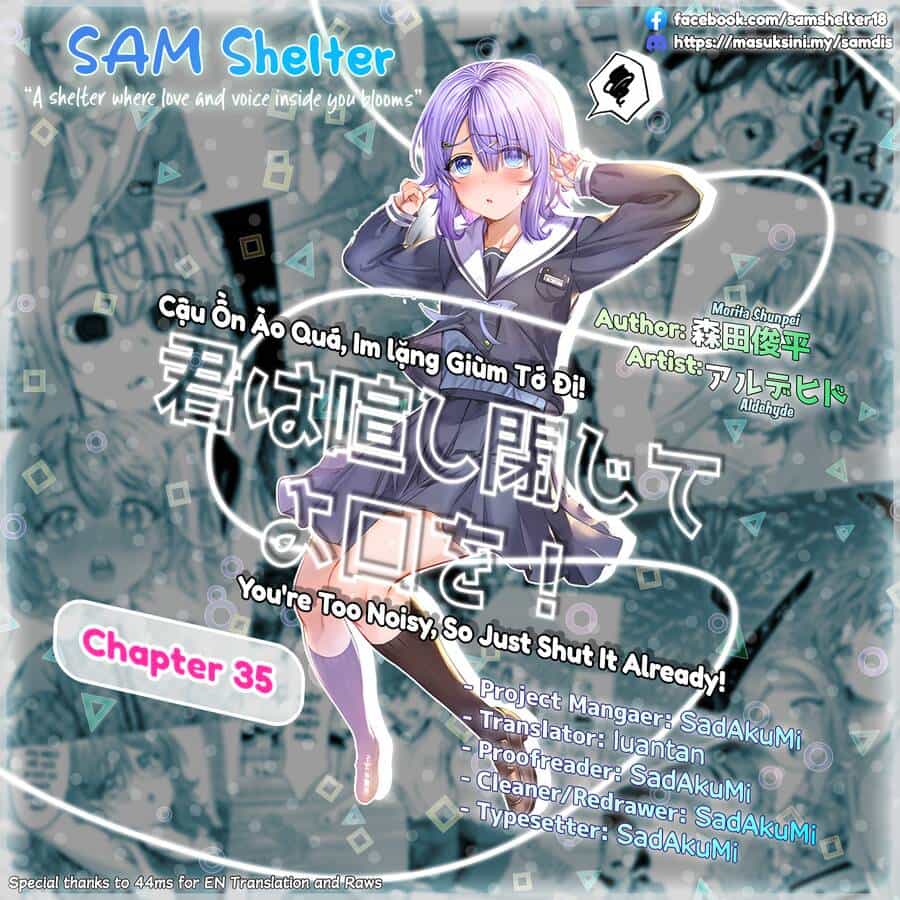 Kimi Wa Yakamashi Tojite Yo Kuchi Wo! - Chương 35 - ảnh 17