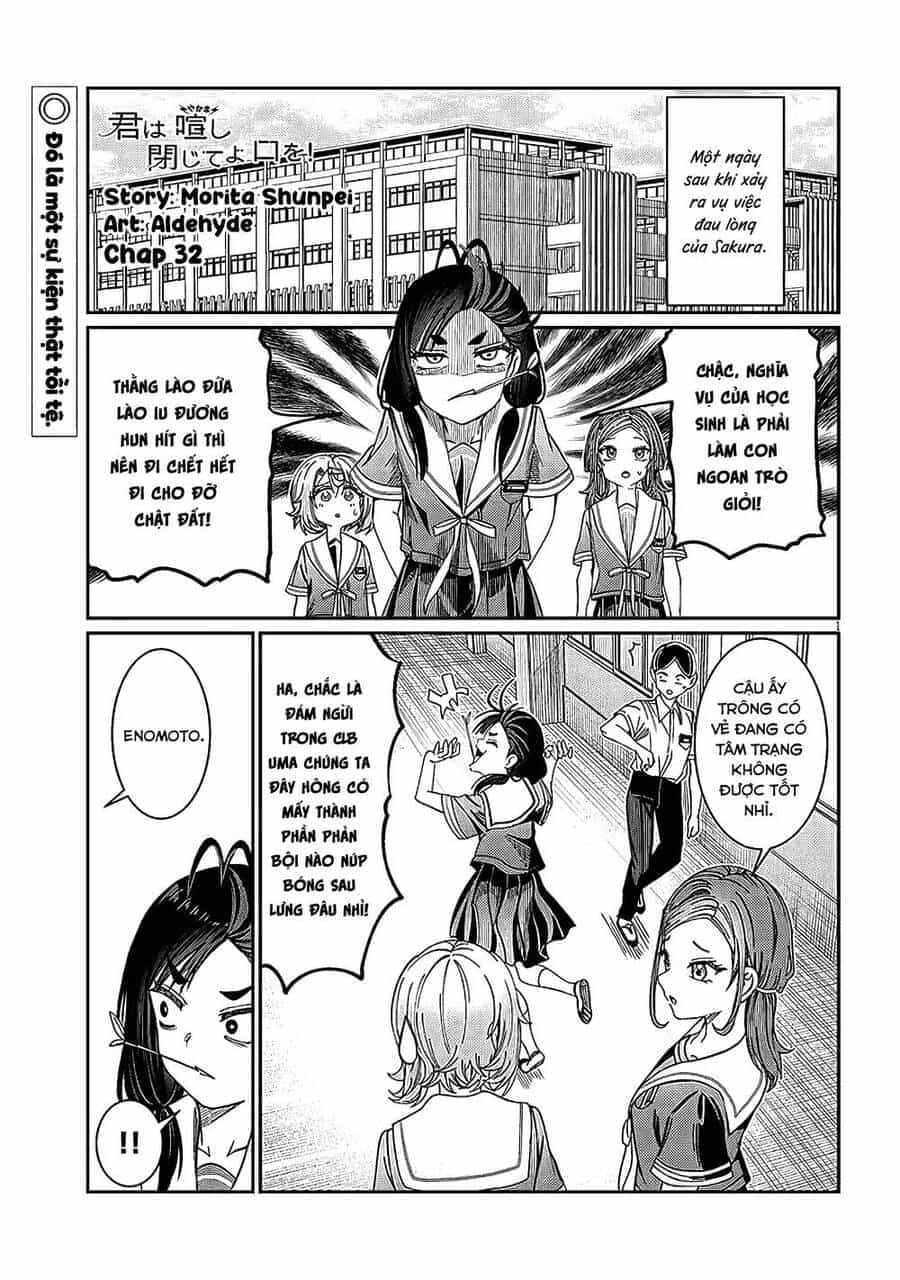 Kimi Wa Yakamashi Tojite Yo Kuchi Wo! - Chương 63 - ảnh 1