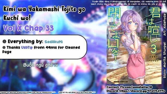 Kimi Wa Yakamashi Tojite Yo Kuchi Wo! - Chương 65 - ảnh 13
