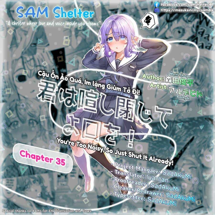 Kimi Wa Yakamashi Tojite Yo Kuchi Wo! - Chương 69 - ảnh 17