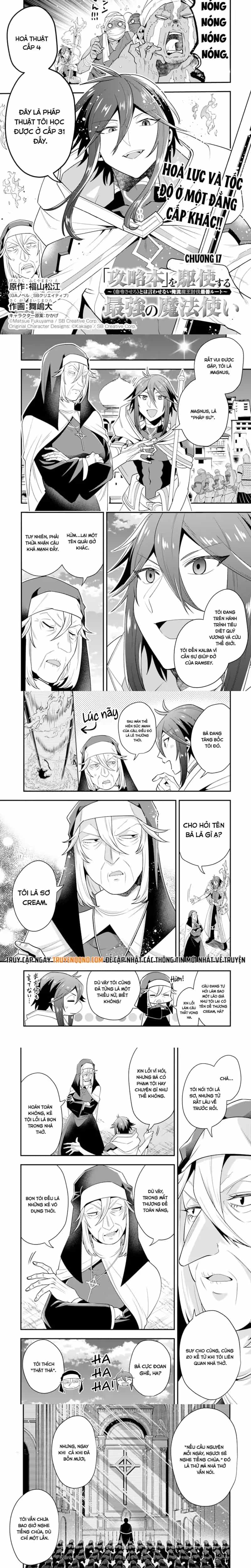 Kouryakubon Wo Kushi Suru Saikyou No Mahoutsukai - Chương 17 - ảnh 2