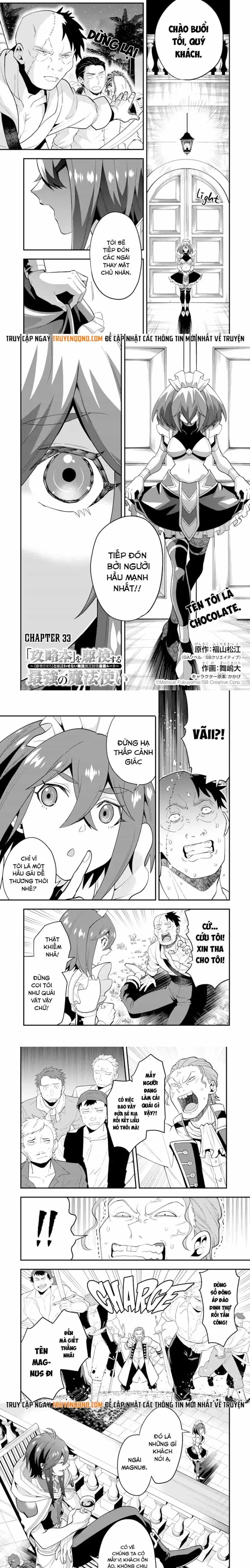 Kouryakubon Wo Kushi Suru Saikyou No Mahoutsukai - Chương 33 - ảnh 2