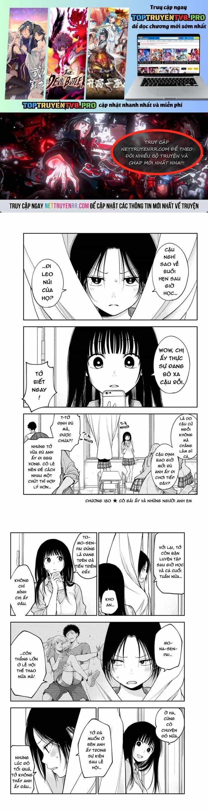 Kuroiwa Medaka Ni Watashi No Kawaii Ga Tsuujinai - Chương 180 - ảnh 1
