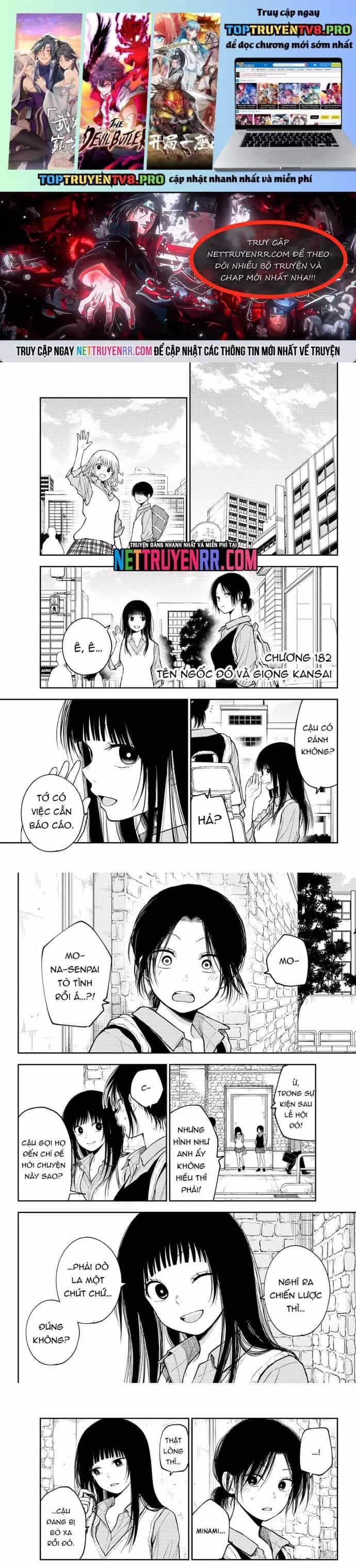 Kuroiwa Medaka Ni Watashi No Kawaii Ga Tsuujinai - Chương 182 - ảnh 2