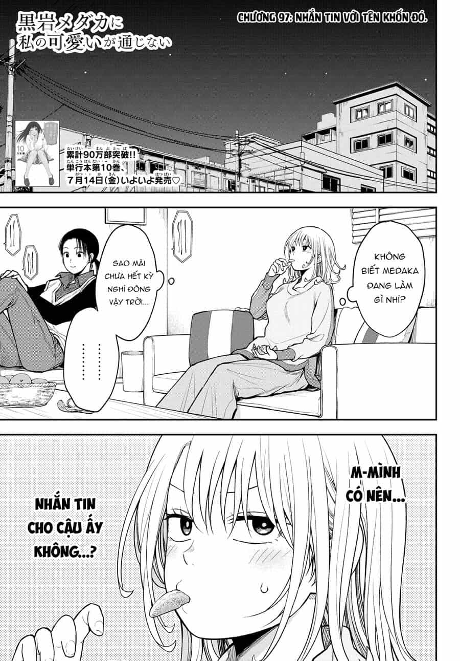 Kuroiwa Medaka Ni Watashi No Kawaii Ga Tsuujinai - Chương 97 - ảnh 3