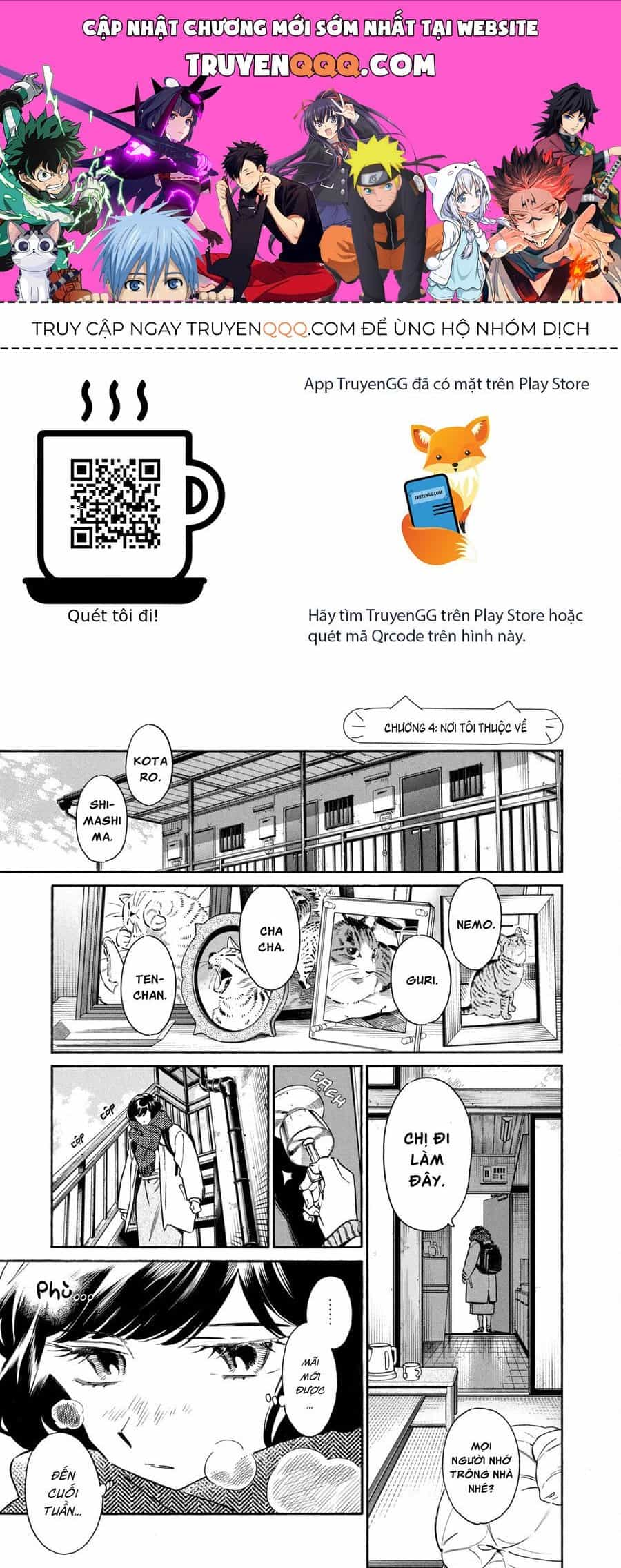 Kurone-San Wa Nyaa To Nakanai - Chương 4 - ảnh 1
