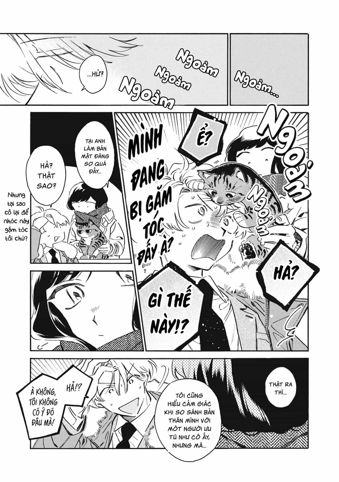 Kurone-San Wa Nyaa To Nakanai - Chương 8 - ảnh 17