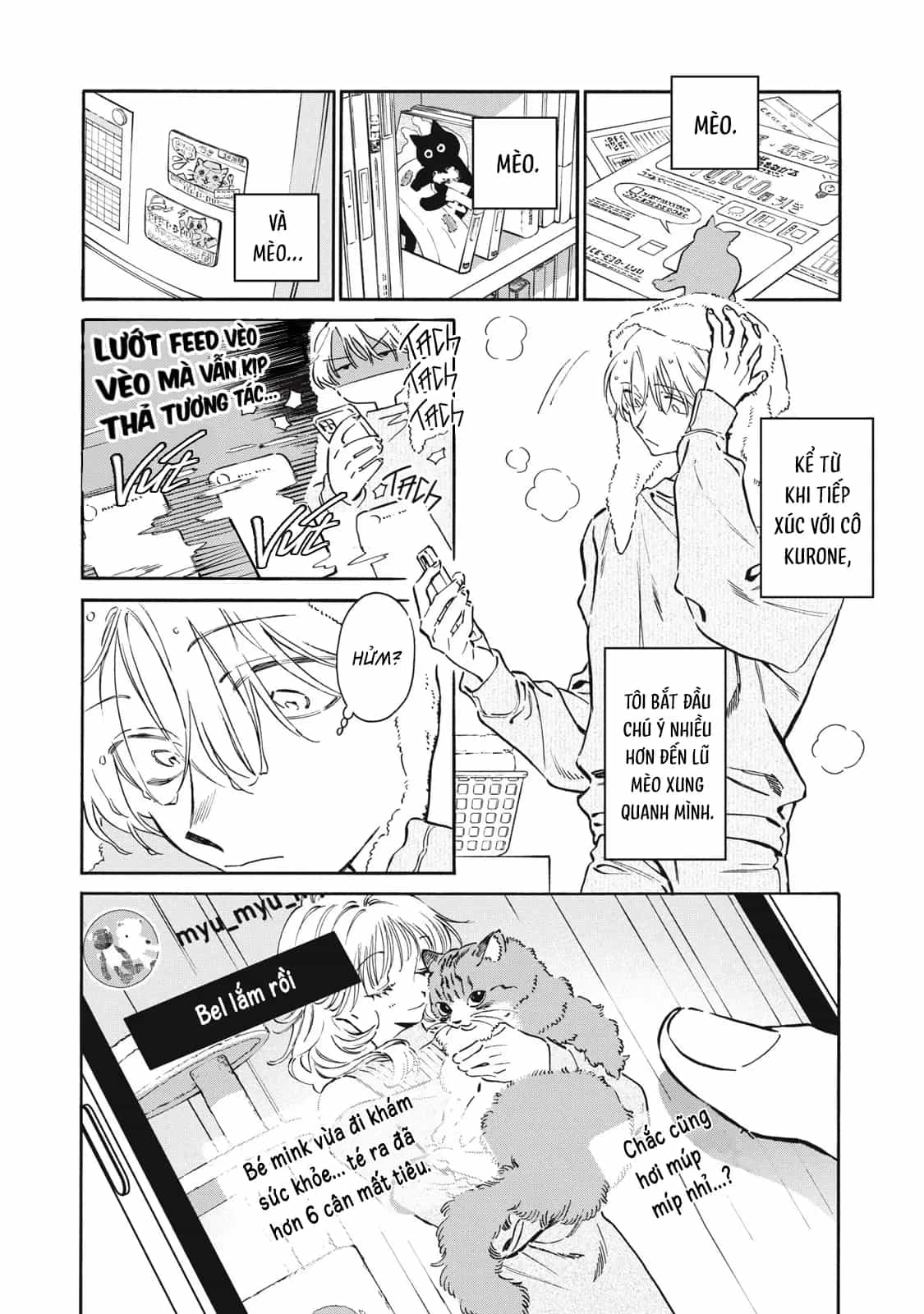 Kurone-San Wa Nyaa To Nakanai - Chương 8 - ảnh 2