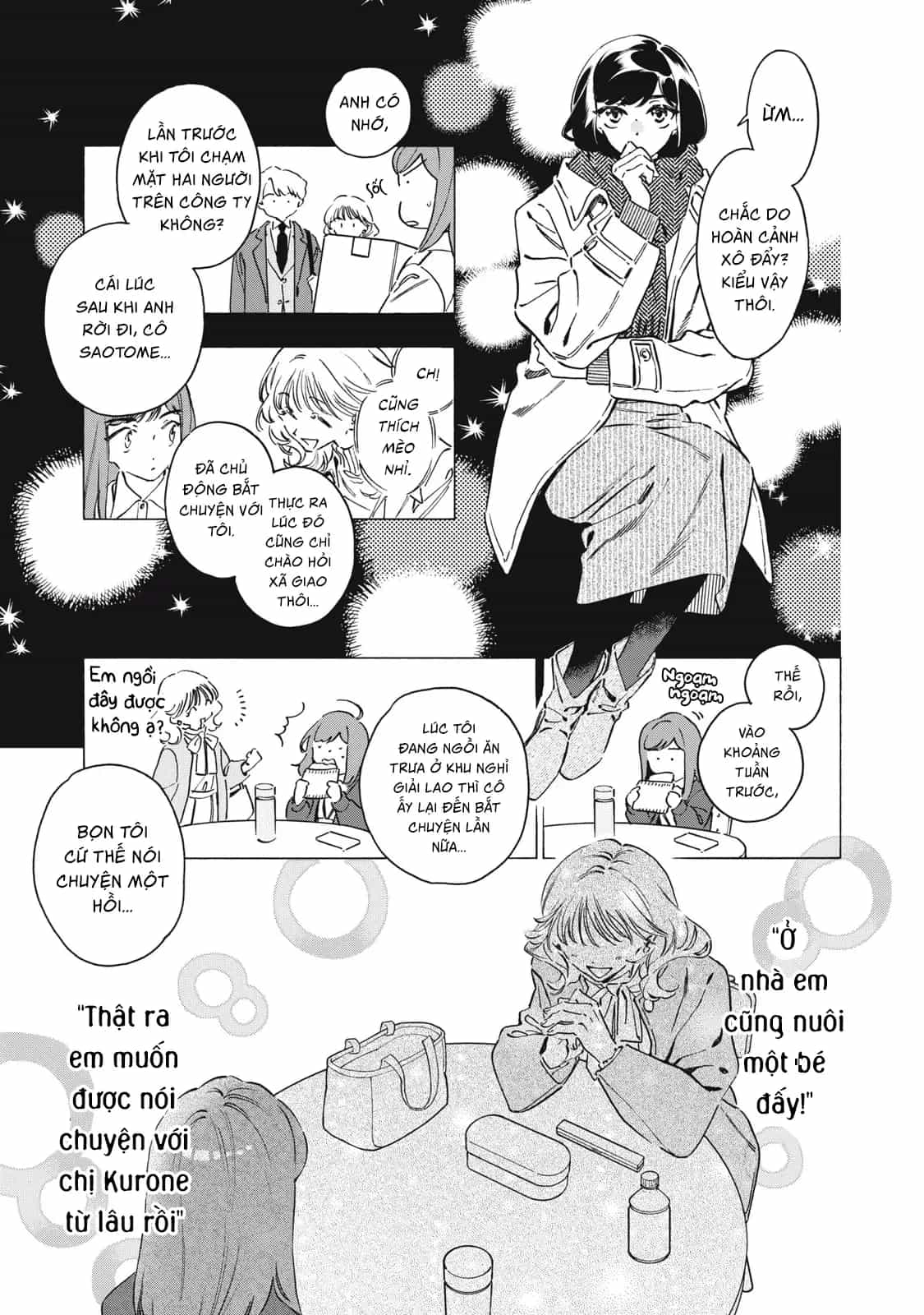 Kurone-San Wa Nyaa To Nakanai - Chương 8 - ảnh 7