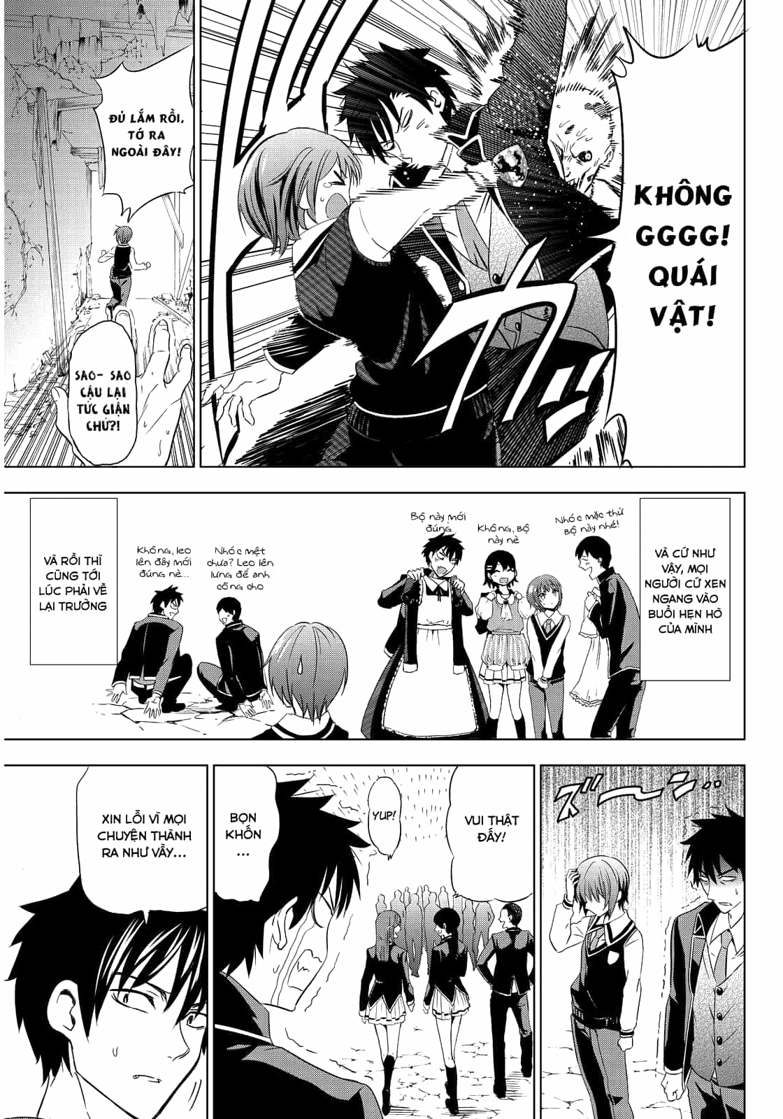 Kushuku Gakkou No Alice - Chương 3 - ảnh 21