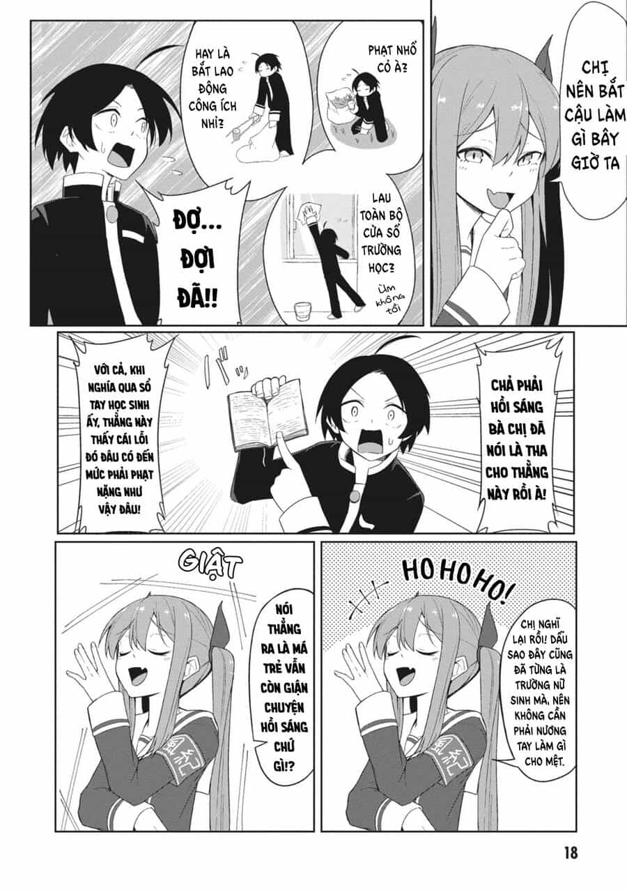 Kuso Zako Fuuki Iinchou Kaeri-Chan - Chương 2 - ảnh 3